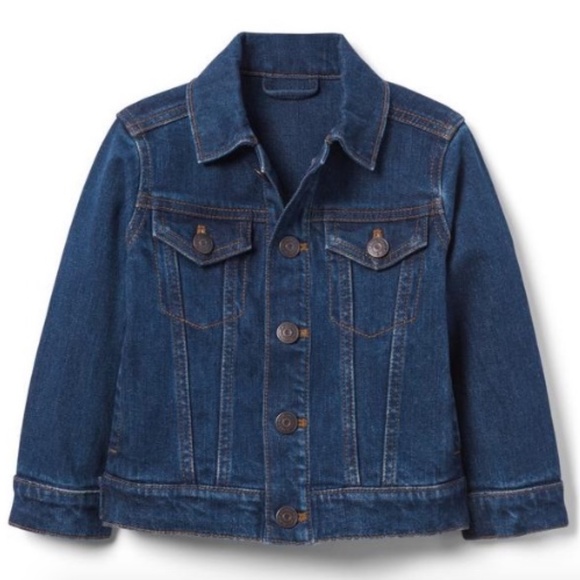 NEW JANIE and  JACK Unisex Denim Jacket in Pacific Wash - Picture 1 of 3